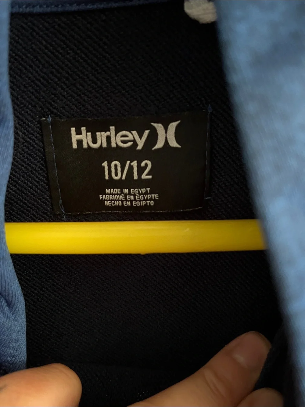 Hurley hooded crewneck